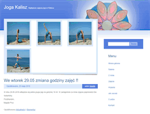 Tablet Screenshot of joga-kalisz.pl